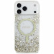 Guess Resin Bottom Glitter MagSafe case for iPhone 17 Pro Max gold Guess Resin Bottom Glitter MagSafe case for iPhone 17 Pro Max gold