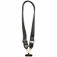 Universal lanyard Guess CBDY 4G Tether Patch Strass Metal Logo black