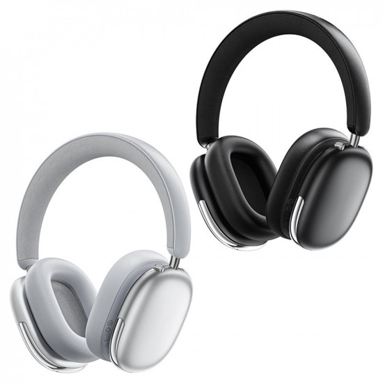 Acefast Wireless Headset (H9) Type C, Bluetooth 5.4, ANC Mode, Hybrid Noise Reduction, IPX4, 500mAh, Hi Fi Sound Gray