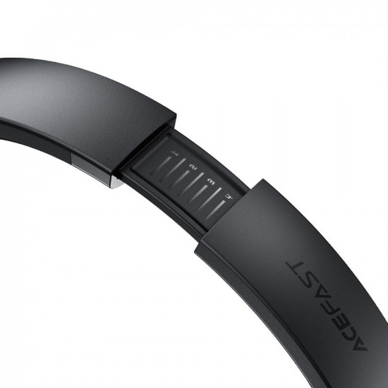 Acefast Wireless Headset (H10) Bluetooth 5.4, Gaming/Bass Boost Mode, Hi Fi Drivers, 500mAh, 60hrs Playback Black