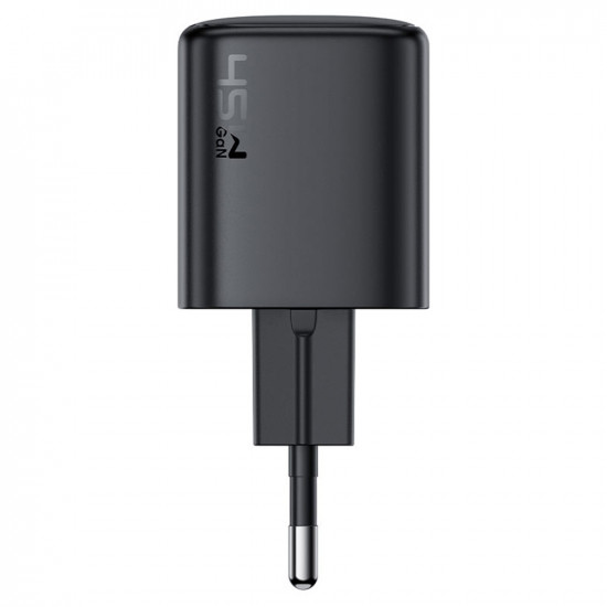 Acefast Wall Charger (A119) GaN Technology, Fast Charge, PD45W, Mini Design, Single USB C Output Black