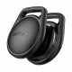 Acefast (4pack) Smart Tracker (S2) Compatible Apple Find My (iOS Only), with Lanyard, Bluetooth, 230mAh Black
