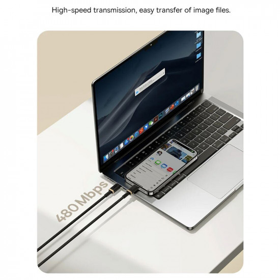 Baseus Data Cable Dura Series (P10377800U01 01) Type C to Lightning, Fast Charging, PD 20W, Nylon, 1m Red / Black Baseus Data Cable Dura Series (P10377800U01 01) Type C to Lightning, Fast Charging, PD 20W, Nylon, 1m Red / Black