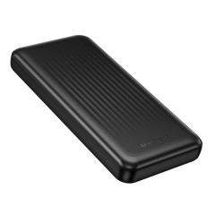 Borofone Power Bank Clever Series (BJ80) 2x USB, Type C, Indicator LED, QC 3.0, 22.5W, PD20W, 37Wh, 10000mAh Black
