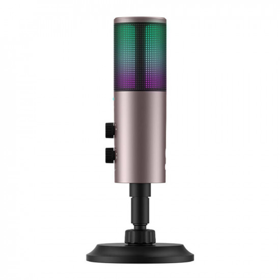 Havit Gaming Microphone (GK61) RGB Lights, USB C, 100 18000 Hz Gray