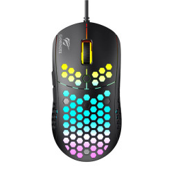 Havit Gaming Mouse (MS1032) RGB, 800 6400DPI, 6 Buttons Black