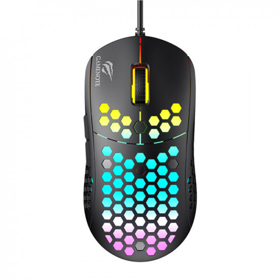 Havit Gaming Mouse (MS1032) RGB, 800 6400DPI, 6 Buttons Black