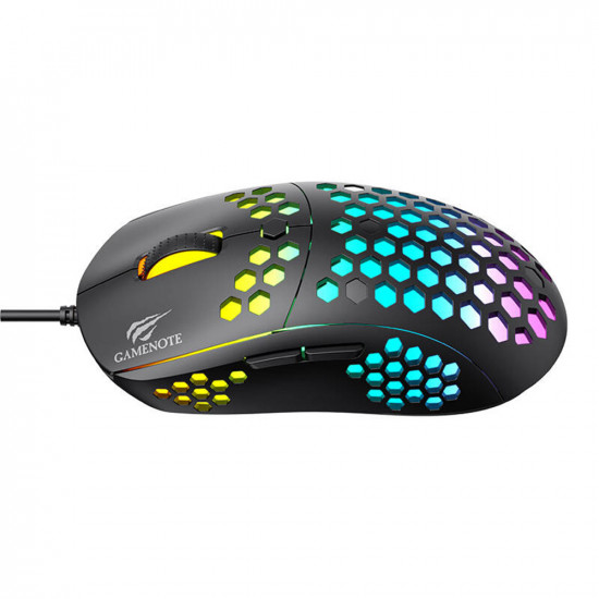 Havit Gaming Mouse (MS1032) RGB, 800 6400DPI, 6 Buttons Black