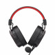 Havit Gaming Headphones (H2008d) 3.5mm Jack, Detachable Microphone, Adjustable Black / Red