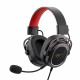 Havit Gaming Headphones (H2008d) 3.5mm Jack, Detachable Microphone, Adjustable Black / Red