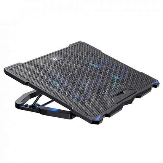 Havit Cooling Pad (F2076) for Laptop 17", 2 x USB, 1200 2400rpm, 20dB, 5 Fans, Adjustable Black Havit Cooling Pad (F2076) for Laptop 17", 2 x USB, 1200 2400rpm, 20dB, 5 Fans, Adjustable Black