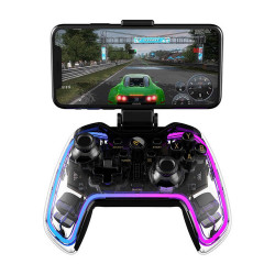 Havit Wireless Controller (G158BT Pro) for Android, iOS, Xbox, PS4/PS3, Turbo Function, Sleeping Mode Transparent