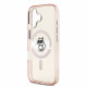 Karl Lagerfeld IML Choupette Sketch Logo MagSafe (KLHMP17SHGCHGKBP) iPhone 17 Pink