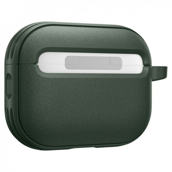 Spigen Protection Case Vault for Apple AirPods Pro 3, Air Space Technology, Aluminum Holder Midnight Green