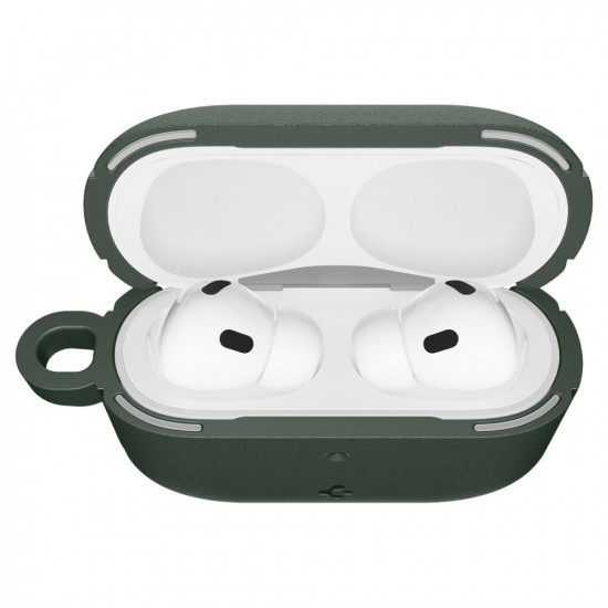 Spigen Protection Case Vault for Apple AirPods Pro 3, Air Space Technology, Aluminum Holder Midnight Green