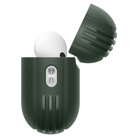 Spigen Protection Case Vault for Apple AirPods Pro 3, Air Space Technology, Aluminum Holder Midnight Green