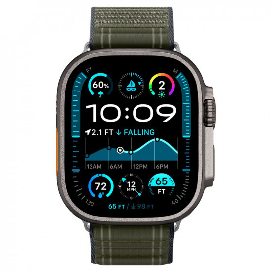 Spigen Watchband (WBF0) Apple Watch 8 / 9 / 10 / SE / SE 2 / Ultra / Ultra 2 (44/45/46/49mm) Green Spigen Watchband (WBF0) Apple Watch 8 / 9 / 10 / SE / SE 2 / Ultra / Ultra 2 (44/45/46/49mm) Green
