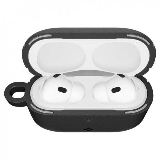 Spigen Protection Case Vault for Apple AirPods Pro 3, Air Space Technology, Aluminum Holder Matte Black