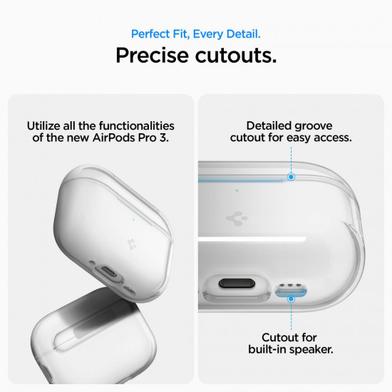 Spigen Liquid Crystal Apple AirPods Pro 3 Crystal Clear