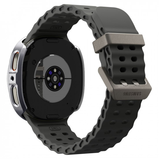 Spigen Bezel Tune Pro Pilot for Samsung Galaxy Watch8 44mm, Stainless Steel Silver