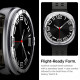 Spigen Bezel Tune Pro Pilot for Samsung Galaxy Watch8 44mm, Stainless Steel Silver