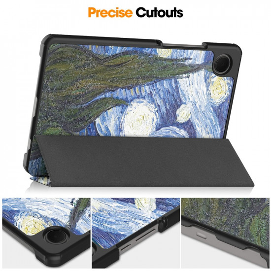 Techsuit FoldPro Samsung Galaxy Tab A11 / A9 Starry Night