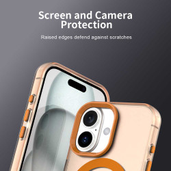 Techsuit CandyCase MagSafe iPhone 17 Pro Orange Techsuit CandyCase MagSafe iPhone 17 Pro Orange