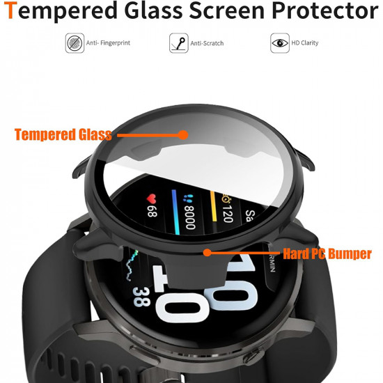 Techsuit Defense360 Pro + Screen Protector Garmin Venu 4 45mm Beige Techsuit Defense360 Pro + Screen Protector Garmin Venu 4 45mm Beige
