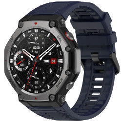 Techsuit Watchband (W067) Amazfit T Rex 3 Navy Blue