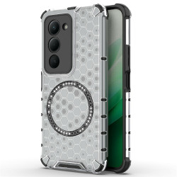 Techsuit HoneyComb Shield MagSafe Xiaomi Redmi 15 4G / Redmi 15 5G White