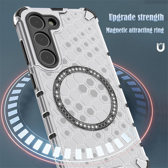 Techsuit HoneyComb Shield MagSafe Xiaomi Redmi 15 4G / Redmi 15 5G Black Techsuit HoneyComb Shield MagSafe Xiaomi Redmi 15 4G / Redmi 15 5G Black