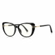 Techsuit Anti Blue Light Glasses Reflex PC (2274) for Women, Oversized, TR90&Metal Frame, AC Lens Black Techsuit Anti Blue Light Glasses Reflex PC (2274) for Women, Oversized, TR90&Metal Frame, AC Lens Black