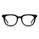 Techsuit Anti Blue Light Glasses Reflex PC (2229) for Men, Round, TR90&Metal Frame, AC Lens Black
