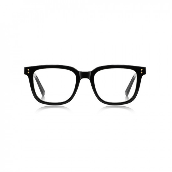 Techsuit Anti Blue Light Glasses Reflex PC (2225) for Men, Square, TR90&Metal Frame, AC Lens Black