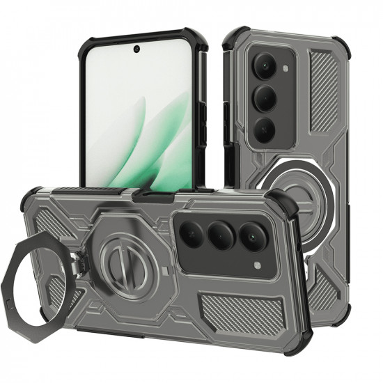 Techsuit Carbon Shield PRO Xiaomi Redmi 15 4G / Redmi 15 5G Smoke Black Techsuit Carbon Shield PRO Xiaomi Redmi 15 4G / Redmi 15 5G Smoke Black