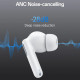 Yesido Wireless Earbuds (TWS34) Dual Microphone, ANC, Bluetooth 5.3, ENC, In ear Design, Touch Control, 320mAh White Yesido Wireless Earbuds (TWS34) Dual Microphone, ANC, Bluetooth 5.3, ENC, In ear Design, Touch Control, 320mAh White