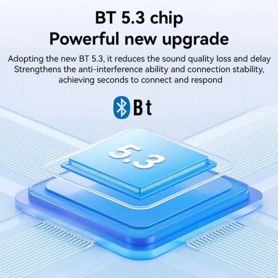 Yesido Wireless Earbuds (TWS30) with ANC, TWS, Microphone, Bluetooth 5.3, In ear Design, 300mAh Black