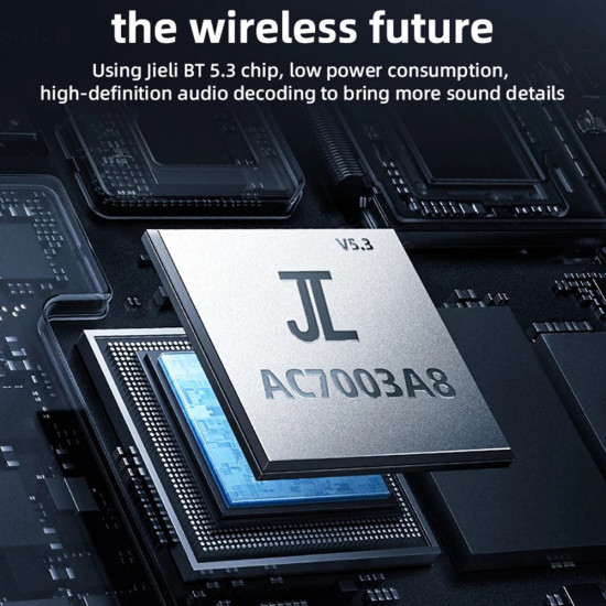 Yesido Wireless Earbuds (TWS23) with Noice Cancelling, Touch Control, Bluetooth V5.3, In ear Design, 300mAh Black Yesido Wireless Earbuds (TWS23) with Noice Cancelling, Touch Control, Bluetooth V5.3, In ear Design, 300mAh Black