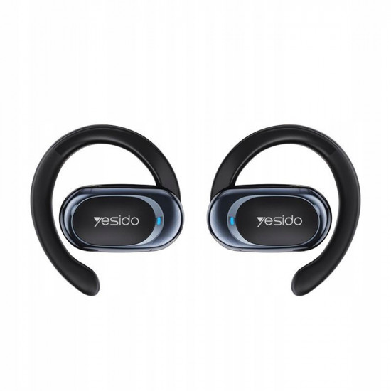 Yesido Wireless Earbuds (YSP13) with Bluetooth V5.3, Open ear Design, Air Conduction Sound, 600mAh, LED Black Yesido Wireless Earbuds (YSP13) with Bluetooth V5.3, Open ear Design, Air Conduction Sound, 600mAh, LED Black