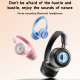 Yesido Wireless Headphones (EP06) for Kids, with Bluetooth V5.3, Microphone, Support Audio Cable, 500mAh Black Yesido Wireless Headphones (EP06) for Kids, with Bluetooth V5.3, Microphone, Support Audio Cable, 500mAh Black