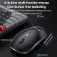 Yesido Wireless Keyboard and Mouse Set (KB43) 2.4GHz, 104 Keys, DPI:800 1000 1600, Fast Transmission, Low Latency Black