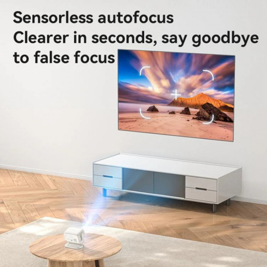 Yesido Smart Projector (TV13) 1280x720P, 190ANSI, Android 9.0, Bluetooth V5.1 White Yesido Smart Projector (TV13) 1280x720P, 190ANSI, Android 9.0, Bluetooth V5.1 White