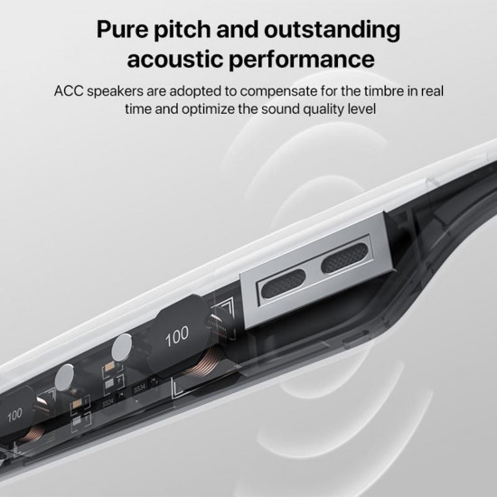 Yesido Smart Music Glasses (IO35) Bluetooth 5.0, 85mAh, IP54 Waterproof Black