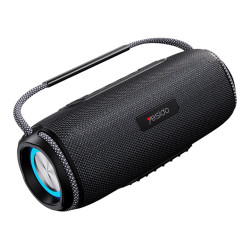 Yesido Wireless Speaker (YSW11) Bluetooth 5.0, RGB Lights, IPX6, Dual Speaker, TF, USB, AUX, 2600mAh, 40W Black