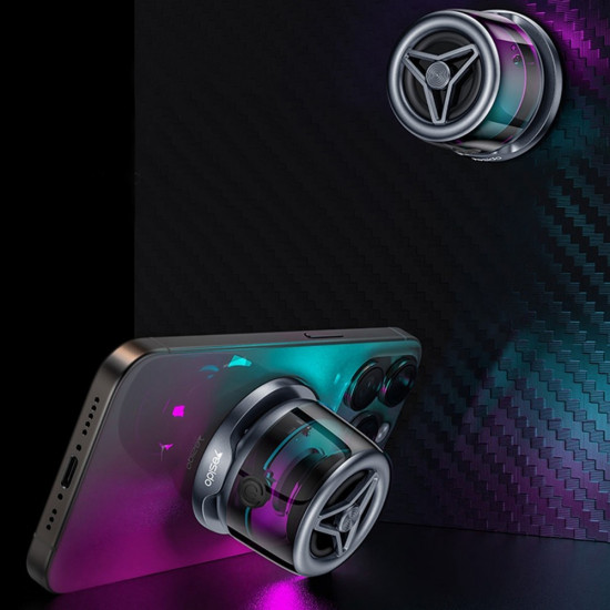 Yesido Mini Magnetic Wireless Speaker (YSW32) RGB Lighting Effect, 400mAh, 3W, Bluetooth 5.3 Black Yesido Mini Magnetic Wireless Speaker (YSW32) RGB Lighting Effect, 400mAh, 3W, Bluetooth 5.3 Black