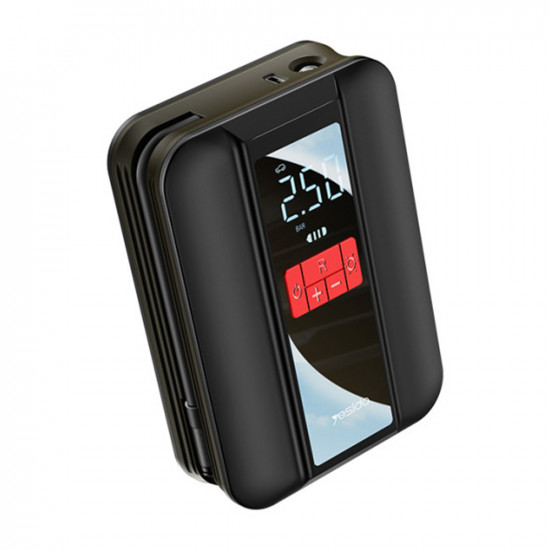 Yesido Car Compressor (VC04) 4000mAh, 3 150PSI, LED Screen Black Yesido Car Compressor (VC04) 4000mAh, 3 150PSI, LED Screen Black