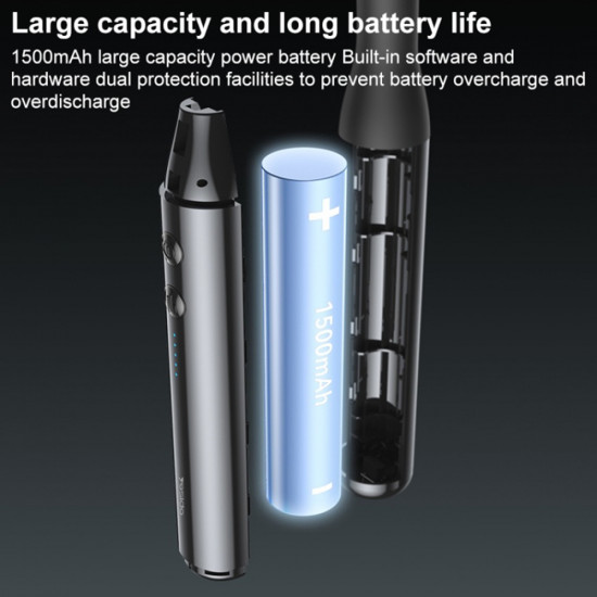 Yesido Handheld Back Massager (MG07) USB, 15W, 1500mAh, 5 Levels of Intensity Adjustable Black