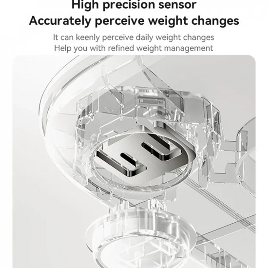 Yesido Digital Scale Body Weight (MG09) LED Display, Tempered Glass, 5 150kg Black