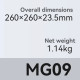 Yesido Digital Scale Body Weight (MG09) LED Display, Tempered Glass, 5 150kg Black
