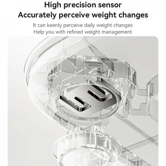 Yesido Digital Scale Body Weight (MG10) LED Display, Tempered Glass, 5 150kg Black